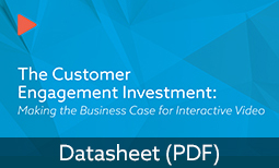The Customer Engagement Investment